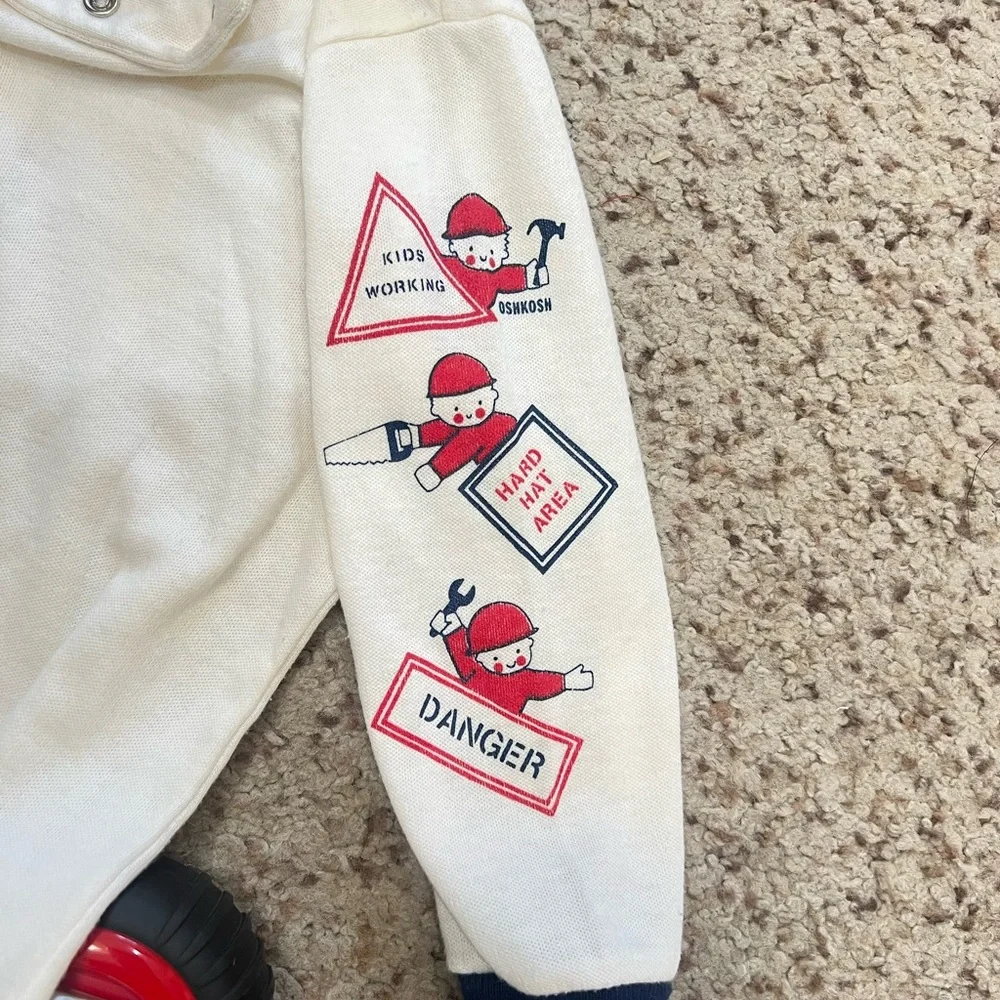 Vintage USA OshKosh B’Gosh Vestbak Overalls Jean Bibs‎ Pinstripe Size 24 Mths